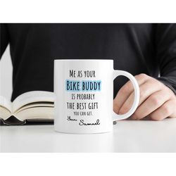 custom gift for bicycle lovers, personalized cycling mug, customizable bicycle gift, bicycling mug, unique present for c