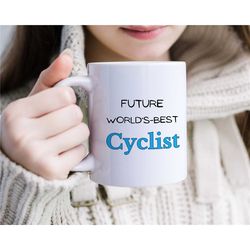 gift idea cyclist, grandpa bike gift, bike-themed mug, biker cup, bicycle gift idea, birthday present, father's day, uni