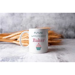 cookie baker mug, baking mug for mom, pastry chef mug, funny baker gift, baking mug, best friends mug, baker coffee cup,