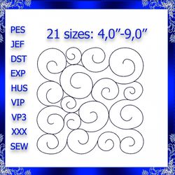 quilting swirls embroidery design quilting swirls quilting block stipple embroidery stippling quilting swirly machine em