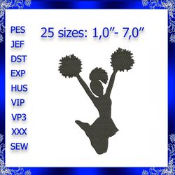 cheerleader embroidery design cheer girls embroidery dance jump girl embroidery design mini cheerleader embroidery desig