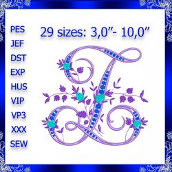 letter z monogram embroidery floral z monogram fancy vine monogram embroidery floral monogram embroidery fancy letter z