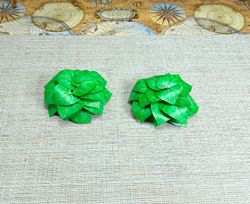 tutorial. plants for a doll's garden. 1:12. hostas for the garden.