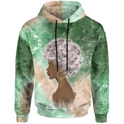 african hoodie - african black girl dandelion hoodie, african hoodie for men women