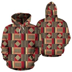 kente hoodie family unity, african hoodie for men women