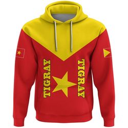 Tigray Rising Coat Of Arms Hoodie, African Hoodie For Men Women