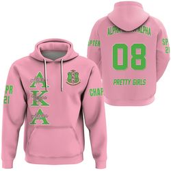aka sorority (pink) hoodie, african hoodie for men women