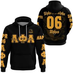 Alpha Phi Alpha - Sigma Pi Lambda Hoodie, African Hoodie For Men Women