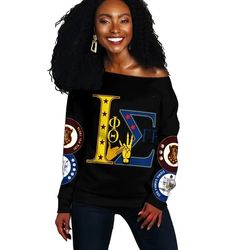 iota phi theta sigma gamma rho black offshoulder, african women off shoulder for women