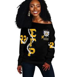 sigma gamma rho pearl ver.2 offshoulder, african women off shoulder for women