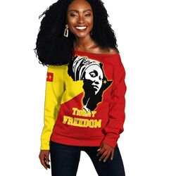 tigray women freedom women's off shoulder, african women off shoulder for women