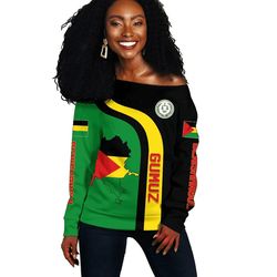 benishangul-gumuz flag maps women's off shoulder, african women off shoulder for women