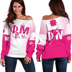 phi mu lighting women off shoulder, african women off shoulder for women