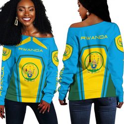 rwanda women's off shoulder sweaters, african women off shoulder for women