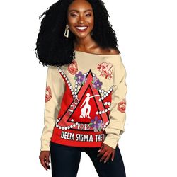 delta sigma theta pyramid elephant women off shoulder 03, african women off shoulder for women