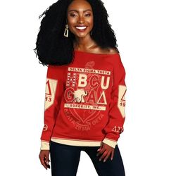 delta sigma theta women off shoulder hbcu style 03, african women off shoulder for women