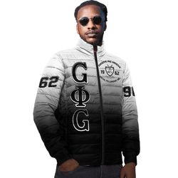 groove phi groove gradient padded jackets 01, african padded jacket for men women