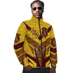 iota phi theta sporty style padded jacket, african padded jacket for men women