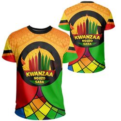 Kwanzaa Nguzo Saba Tee, African T-shirt For Men Women