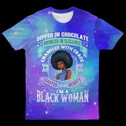 I'm A Black Woman T-shirt, African T-shirt For Men Women