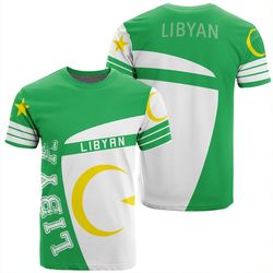 Libya T-Shirt Sport Premium, African T-shirt For Men Women