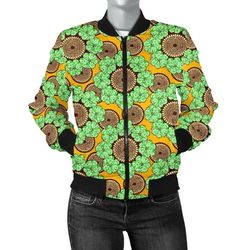 ankara cloth - iremoje for pa ogundele bomber women, african bomber jacket for men women