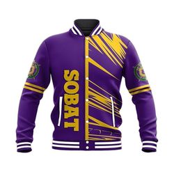 omega psi phi saint style baseball jacket, african baseball jacket for men women