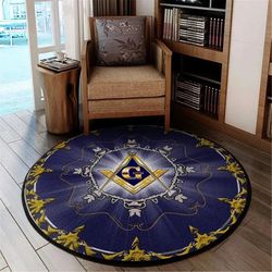 freemasonry round carpet, african rugs, round rugs for home