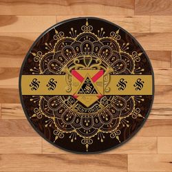 Phi Mu Alpha Sinfonia Home Round Carpet, African Rugs, Round Rugs For Home