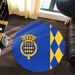 arecibo flag round carpet, african rugs, round rugs for home