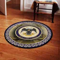 scottish rite round carpet, african rugs, round rugs for home