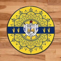 sigma gamma rho home round carpet, african rugs, round rugs for home