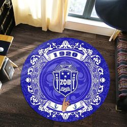 home zeta phi beta round carpet, african rugs, round rugs for home