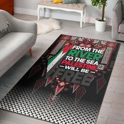 palestine will be free palestine area rug, africa area rugs for home