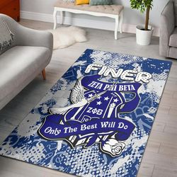 zeta phi beta sport style area rug, africa area rugs for home
