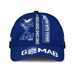 blue phi beta sigma cap - africa caps for men women 01