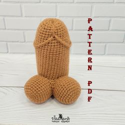 amigurumi toy penis mature crochet pattern