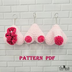 amigurumi toys sexy keychains plush crochet pattern