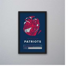 new england patriots print