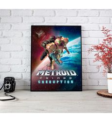 metroid poster - metroid prime poster - metroid