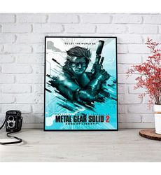 metal gear solid poster - metal gear solid