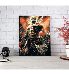 god of war poster - kratos poster -