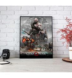 god of war poster - kratos poster -