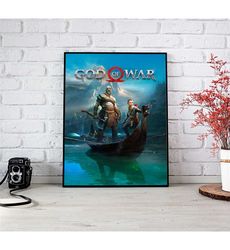 god of war poster - kratos poster -