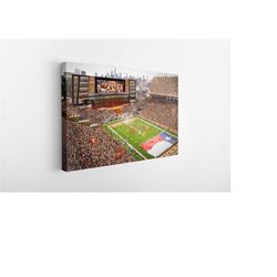 texas memorial stadium canvas wall art, texas stadium poster, texas stadium canvas, american football stadium poster, te