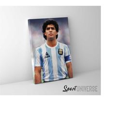 maradona canvas print maradona canvas art print wall art man cave