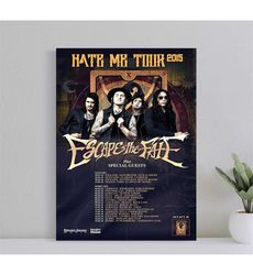 escape the fate quotes from songs poster, wall