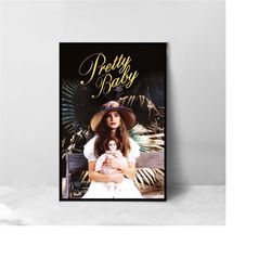 pretty baby movie poster - high quality canvas art print - room decoration - art poster for gift