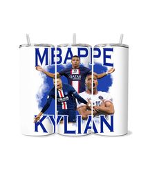 kylian mbappe tumbler png tumbler wrap design digital