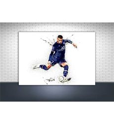 kylian mbappe poster print, gallery canvas wrap, man